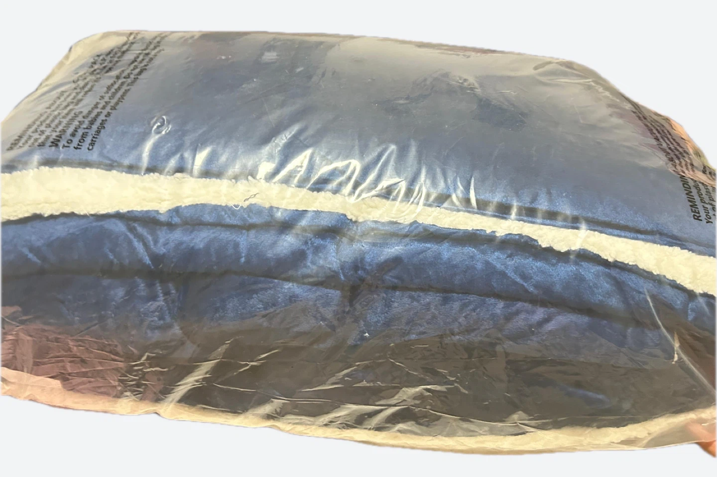 Blue Sherpa Blanket Comforter - photo 2