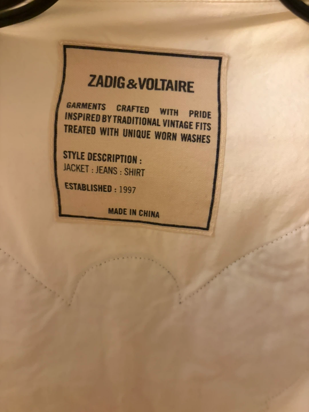 Zadig & Voltaire White Utility Jacket - photo 5