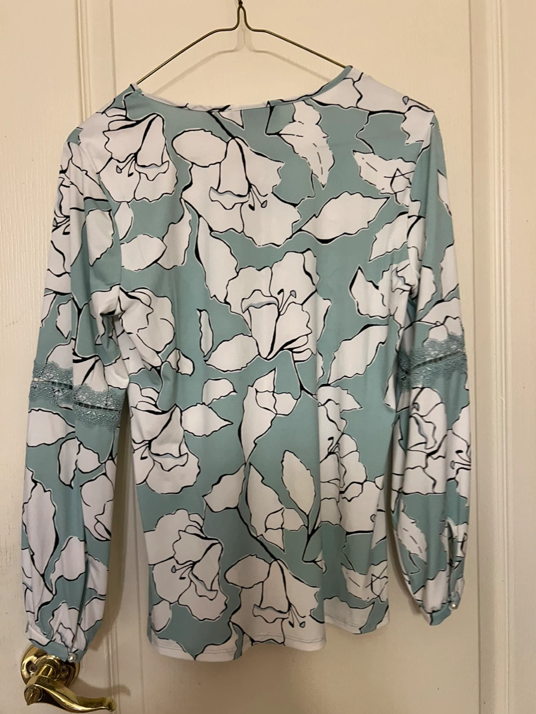 Karl Lagerfeld Paris Floral Print Blouse - photo 3