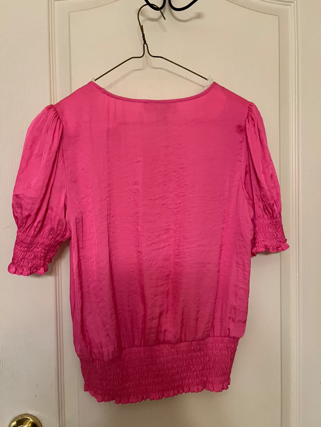Philosophy Republic Pink Smocked Waist Top - photo 3
