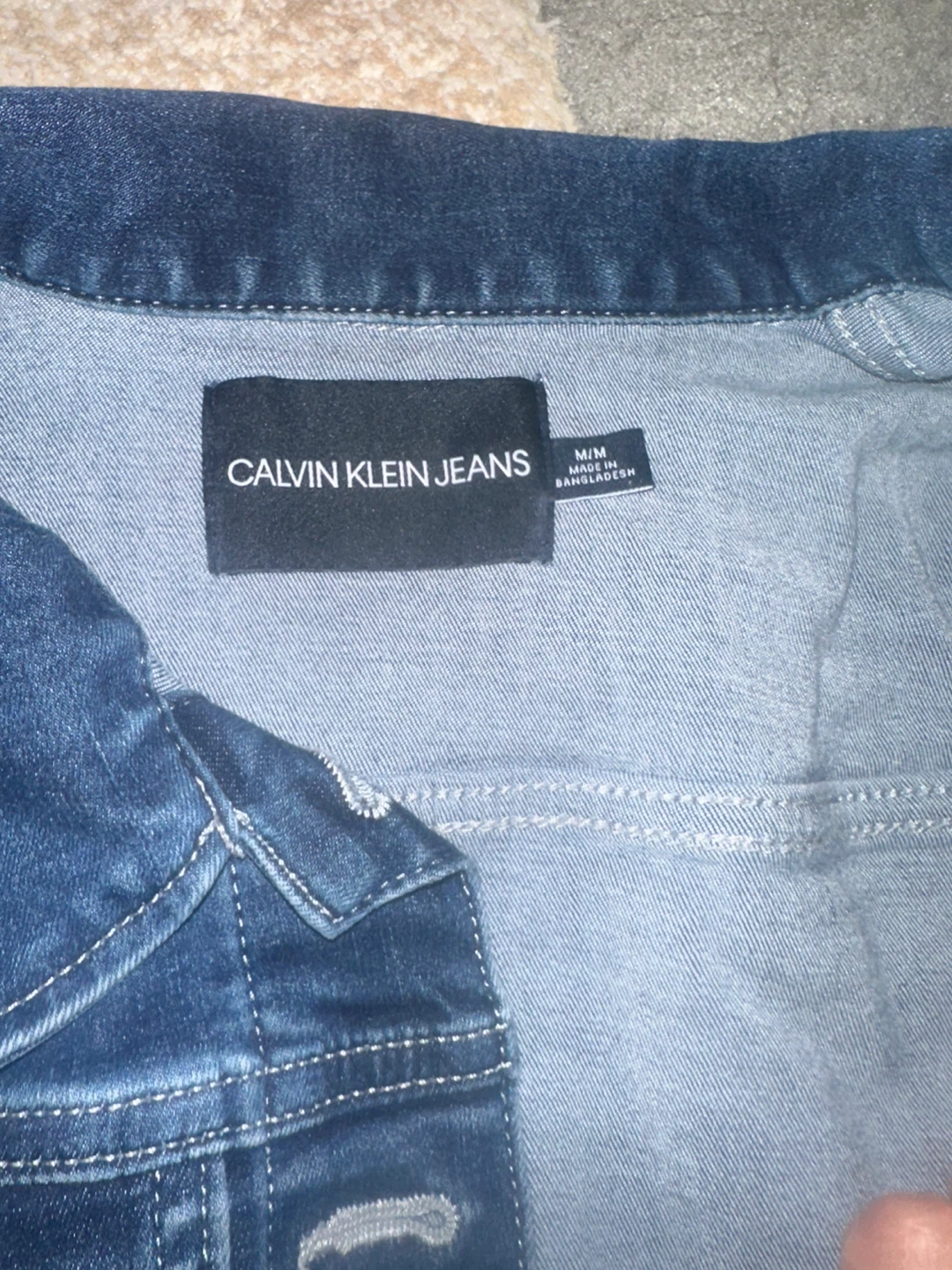 Calvin Klein Jeans Denim Jacket - Medium - photo 2