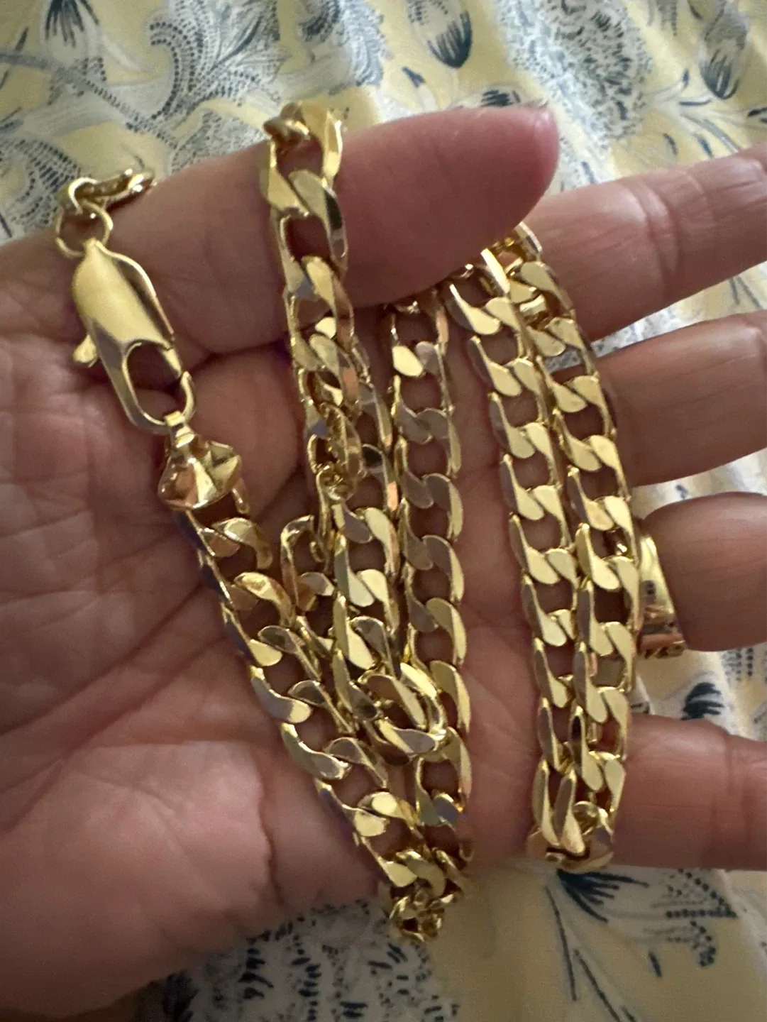 14k Gold laminated Chain Necklace - photo 4