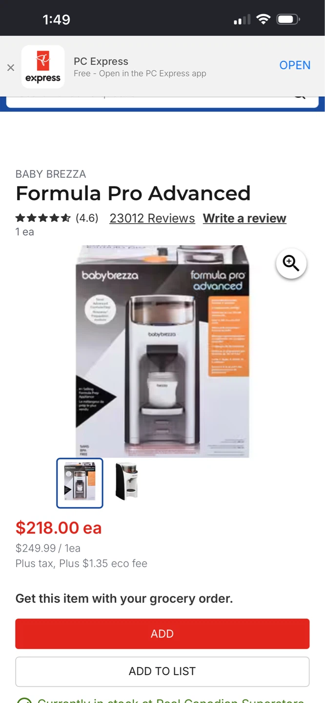 Baby Brezza Formula Pro Advanced - photo 3