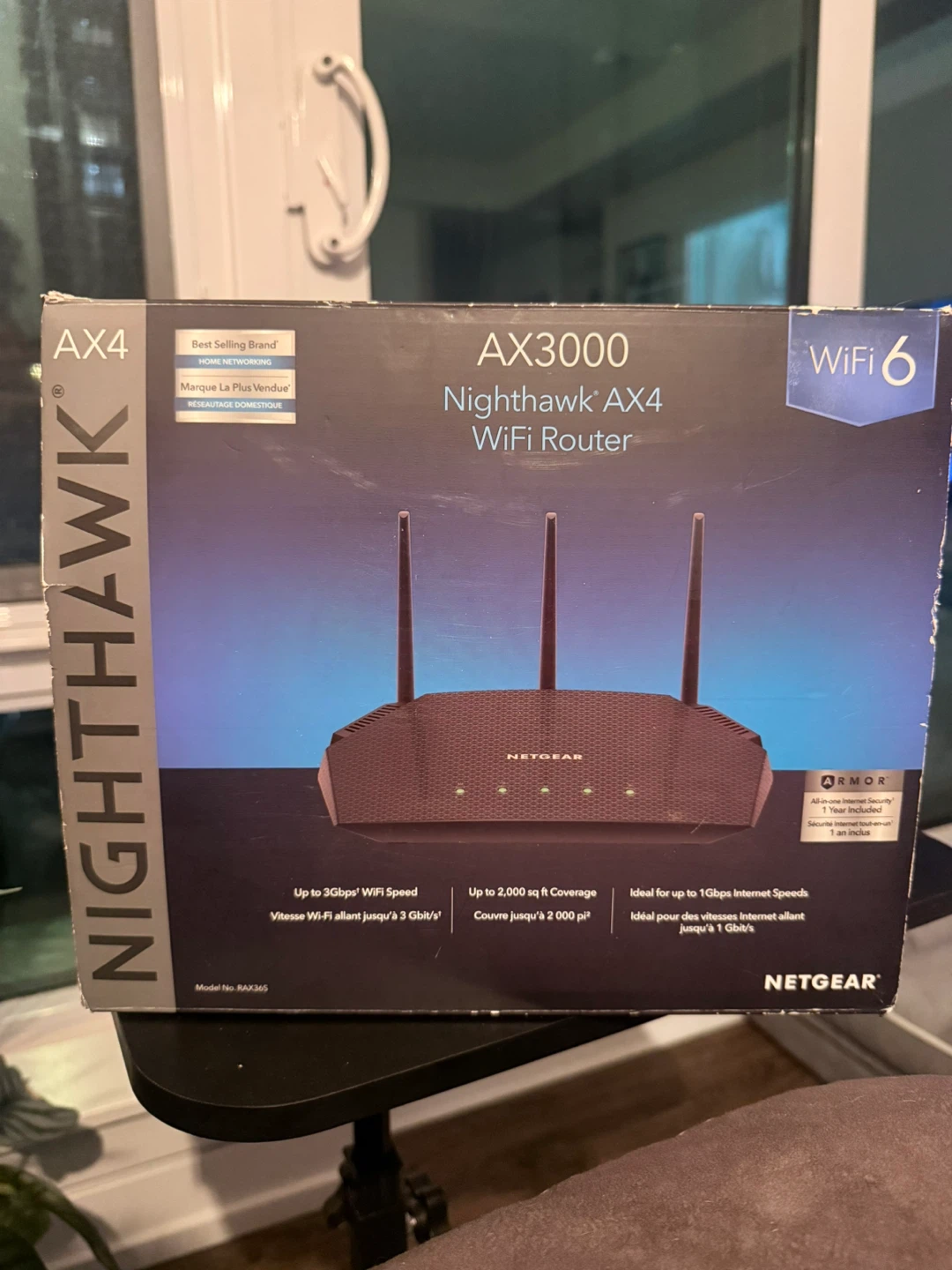 NETGEAR Nighthawk AX3000 AX4 WiFi 6 Router - photo 3