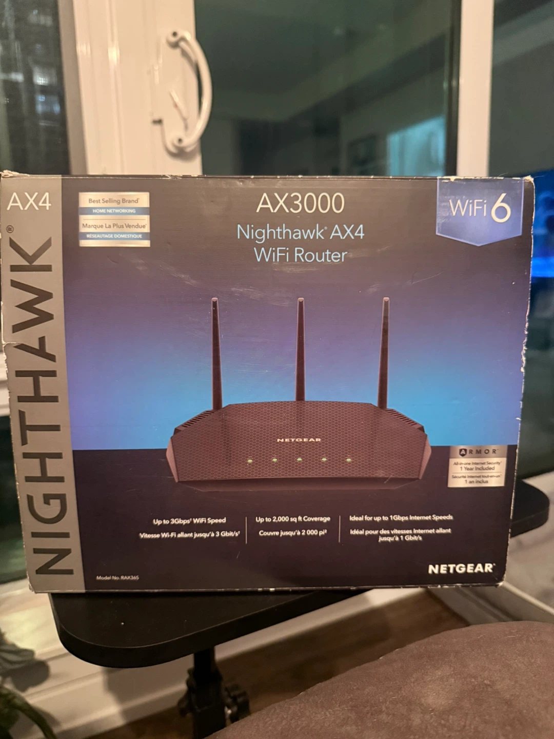 NETGEAR Nighthawk AX3000 AX4 WiFi 6 Router - photo 4