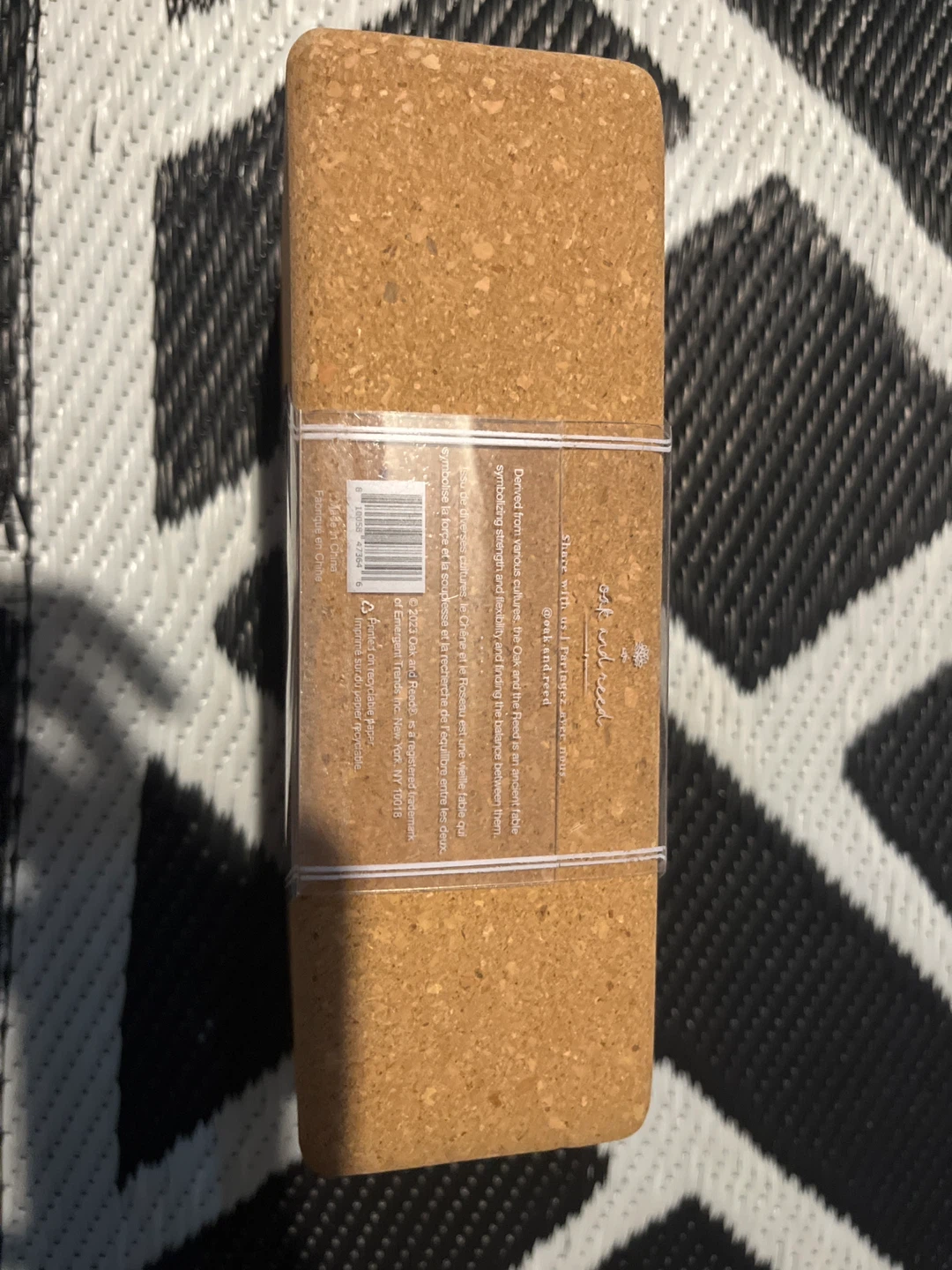 Oak & Reed Eco-friendly Cork Yoga Block - photo 2