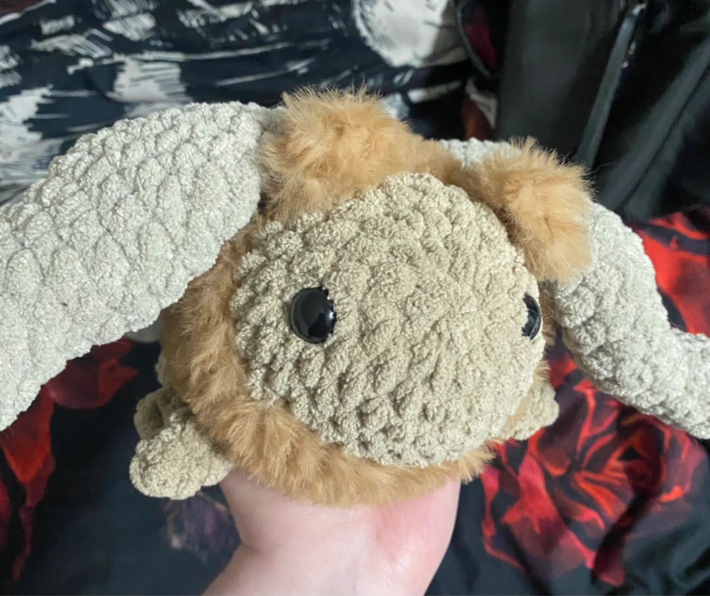 Handmade Crocheted Stuffed Luna moth