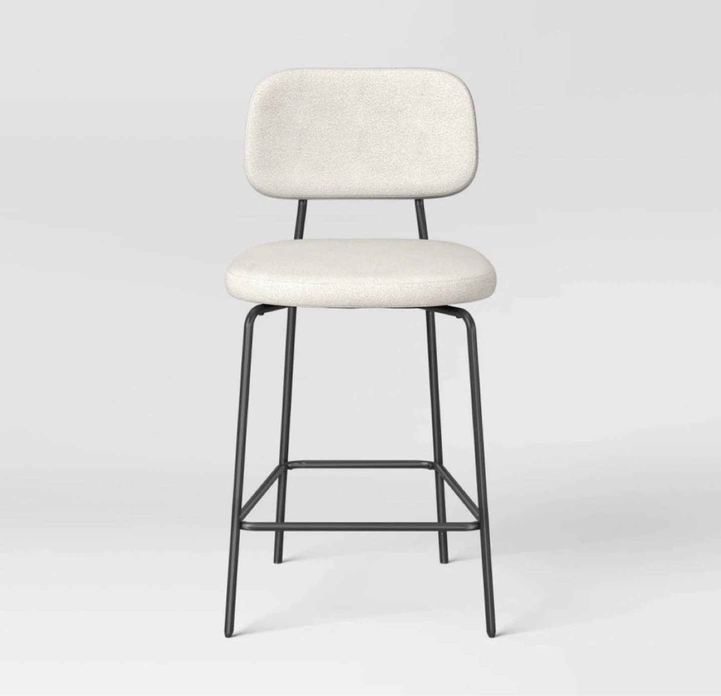 Room Essentials Counter-Height Stools (2 Pack) - Cream Bouclé