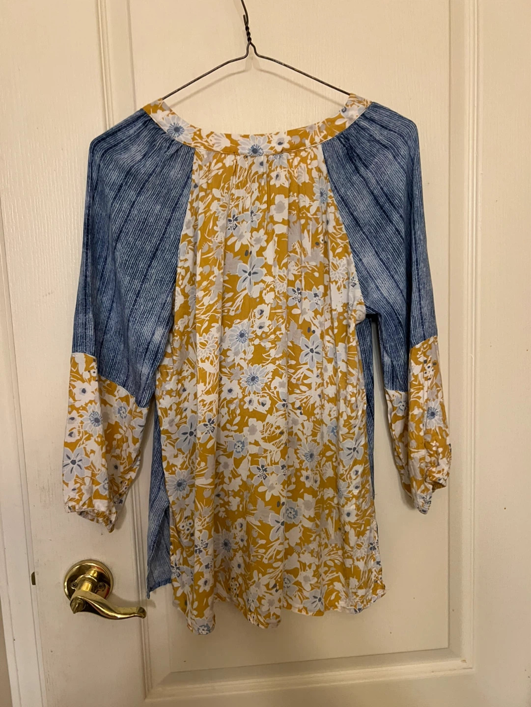 Melissa Paige Petite Floral & Striped Tunic Top - photo 3