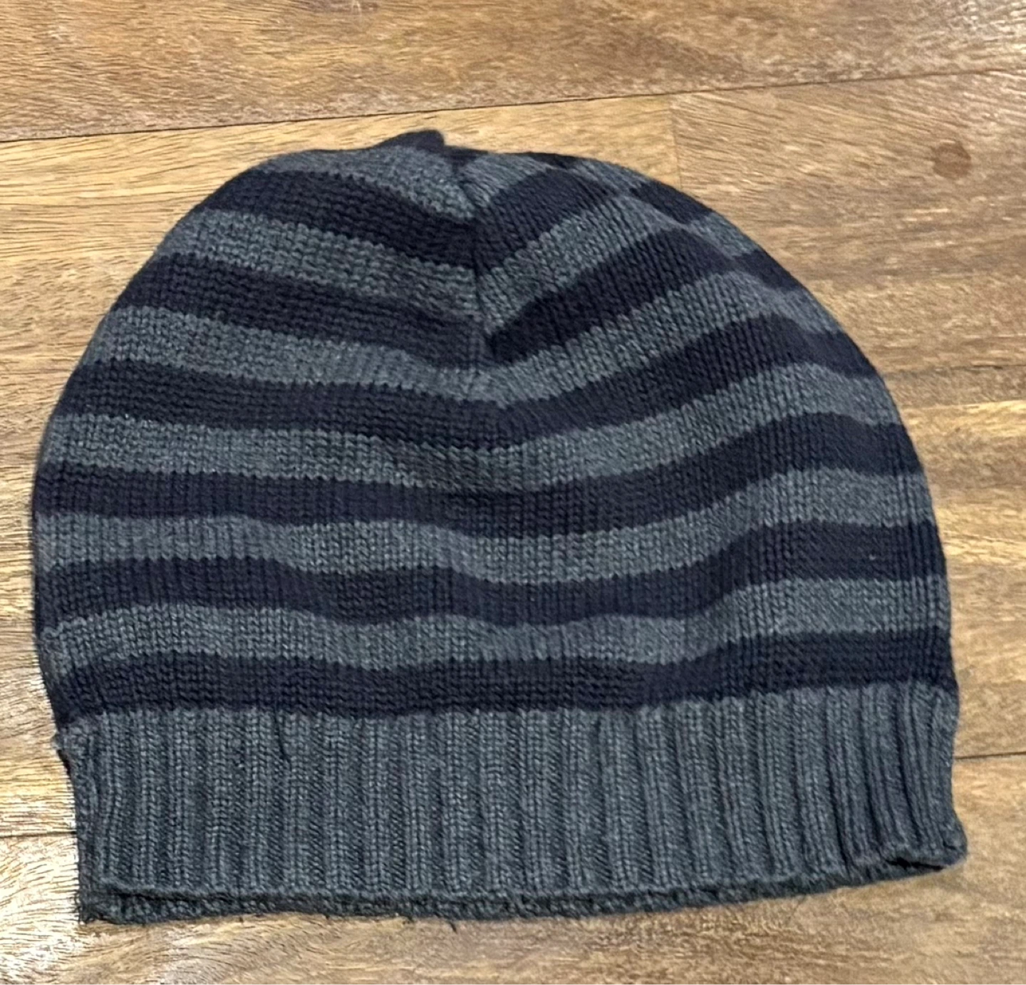 Striped Knit Beanie