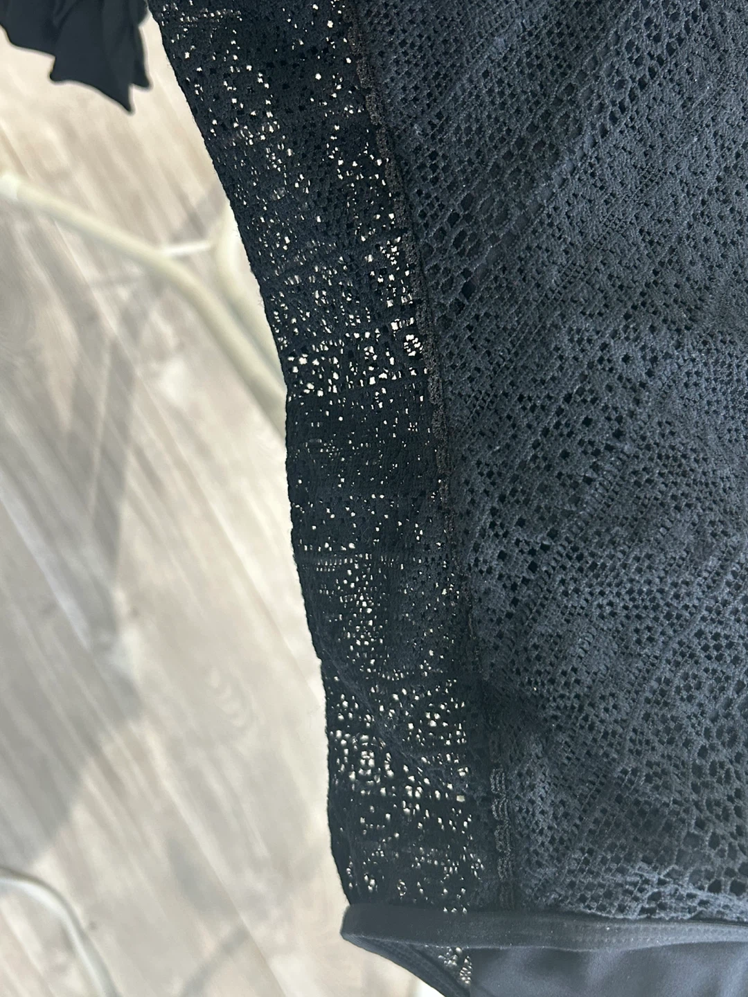 Juicy Couture Black Lace Swimsuit Size M - photo 2