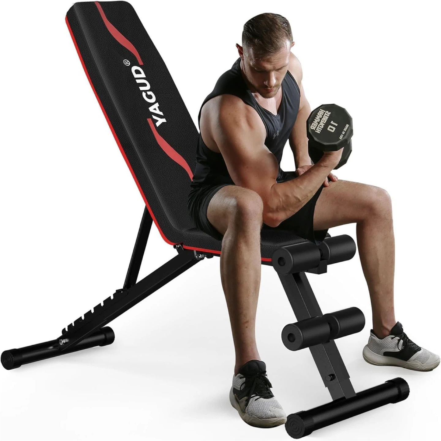 YAGUD Adjustable Weight Bench