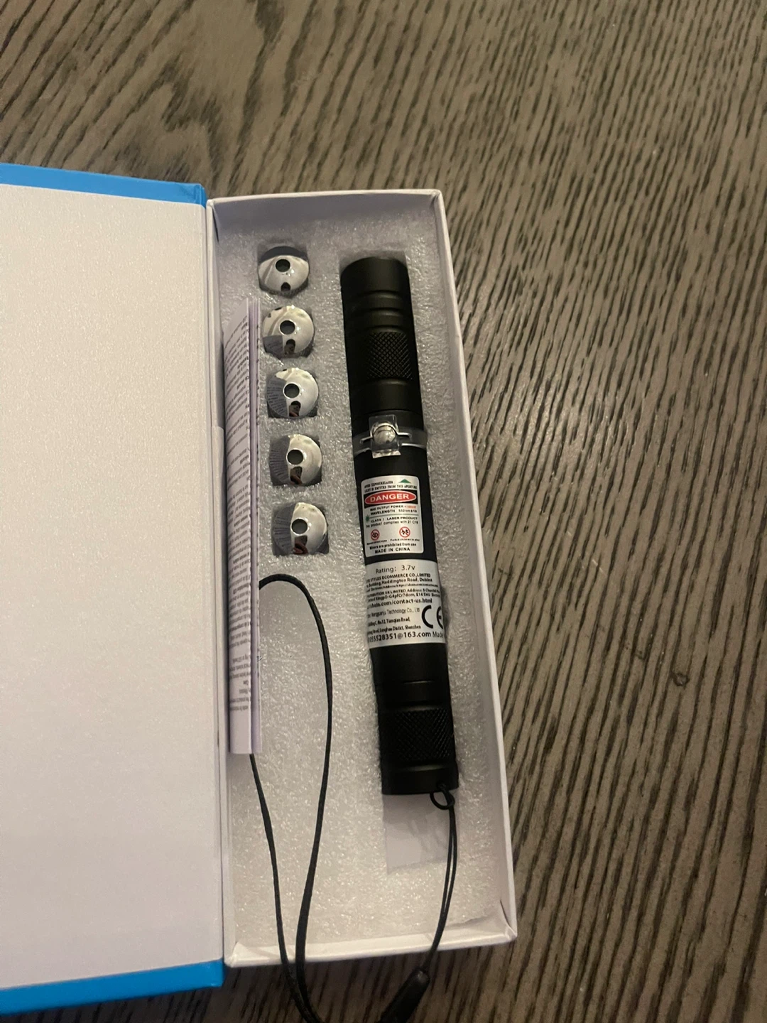 Very Strong Green Laser Pointer with Multiple Heads