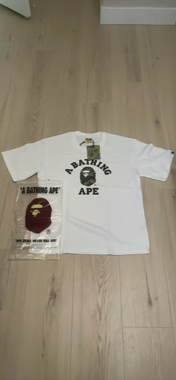 A Bathing Ape White T-Shirt