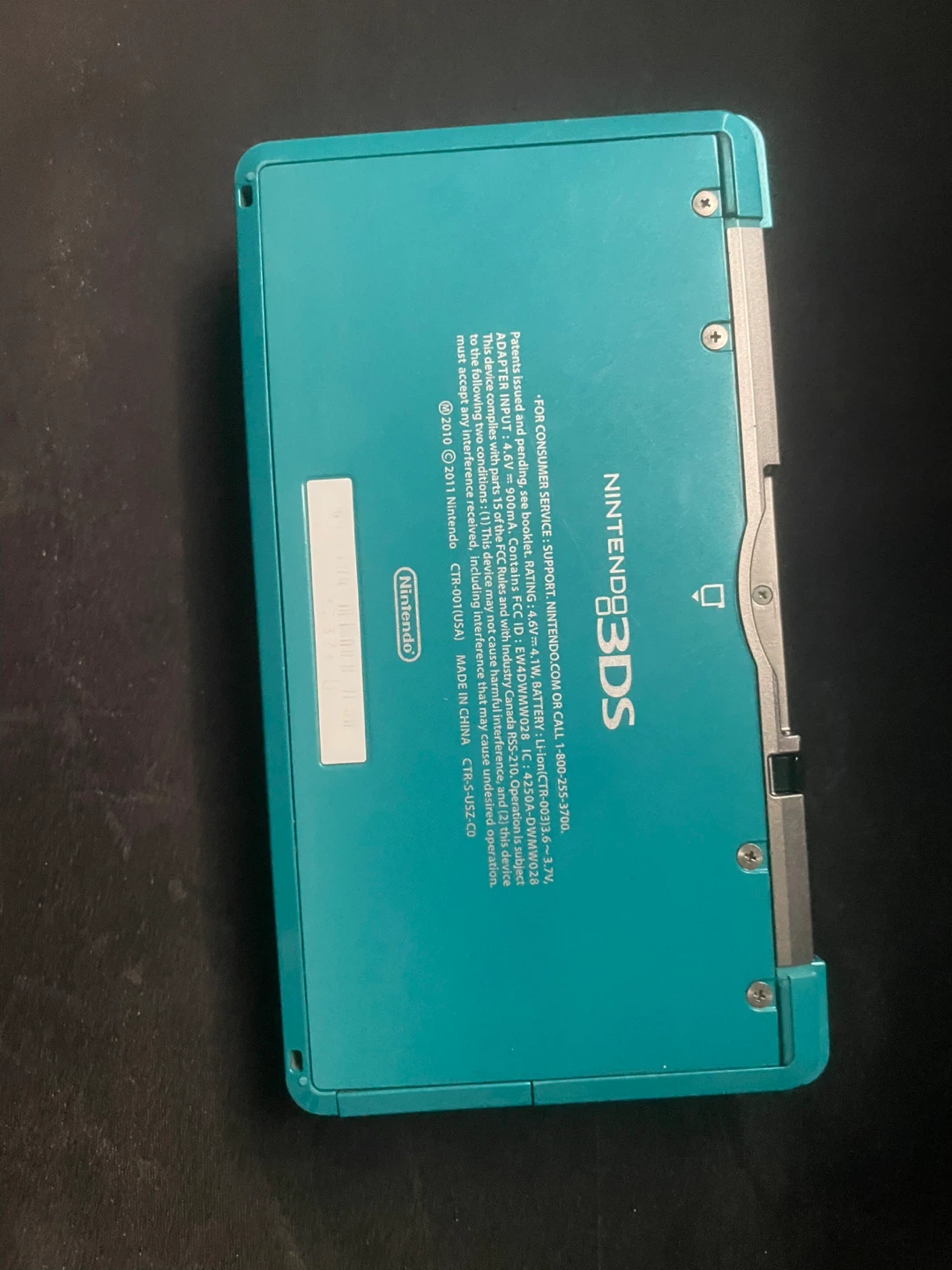 Nintendo 3DS Aqua - photo 2