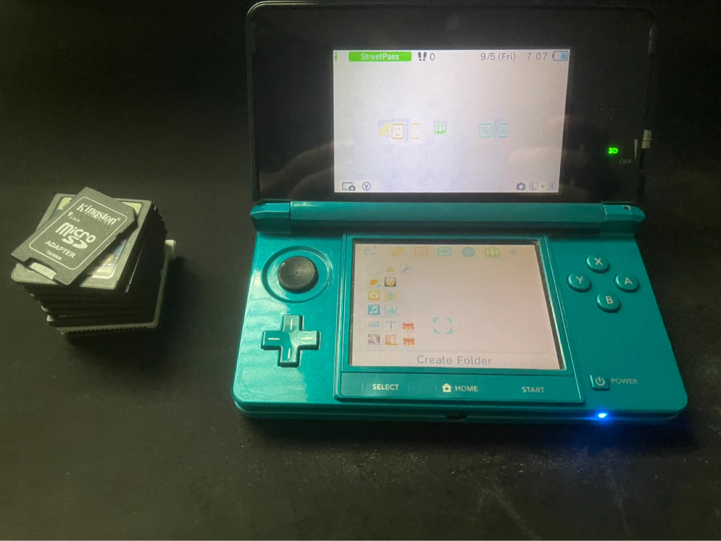 Nintendo 3DS Aqua