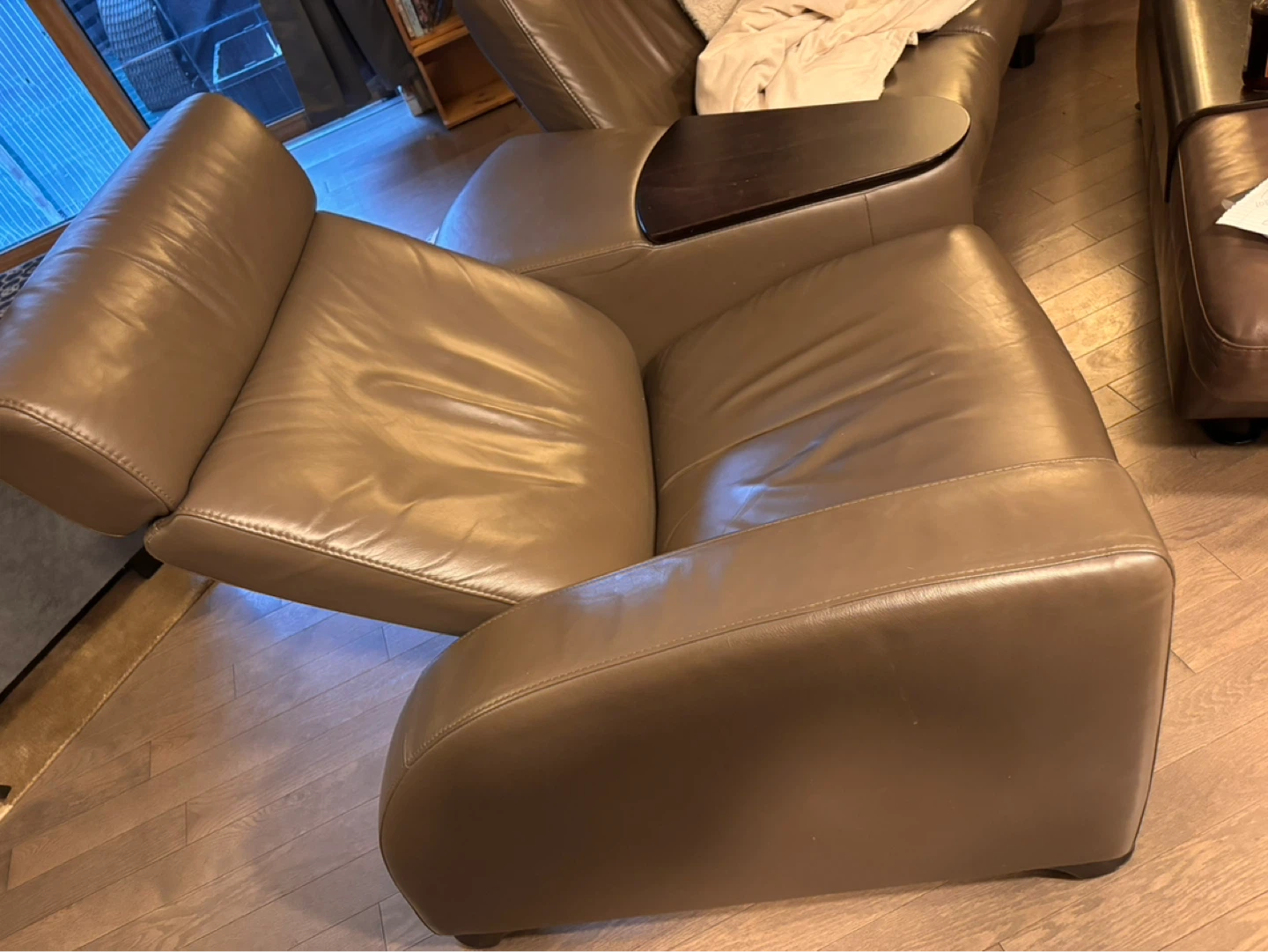 Genuine Leather Sectional - photo 3