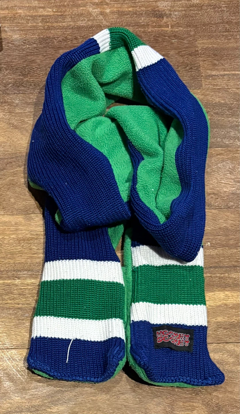 Hockey Baby Striped Scarf