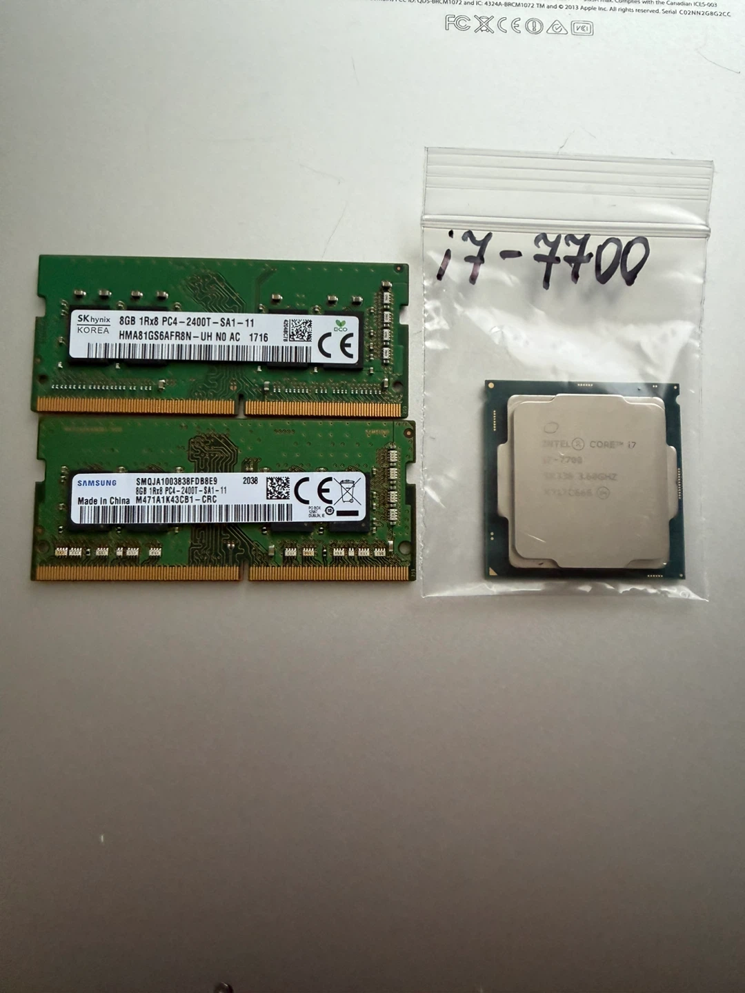 Intel Core i7-7700 + 16GB DDR4 RAM Bundle (LGA 1151)