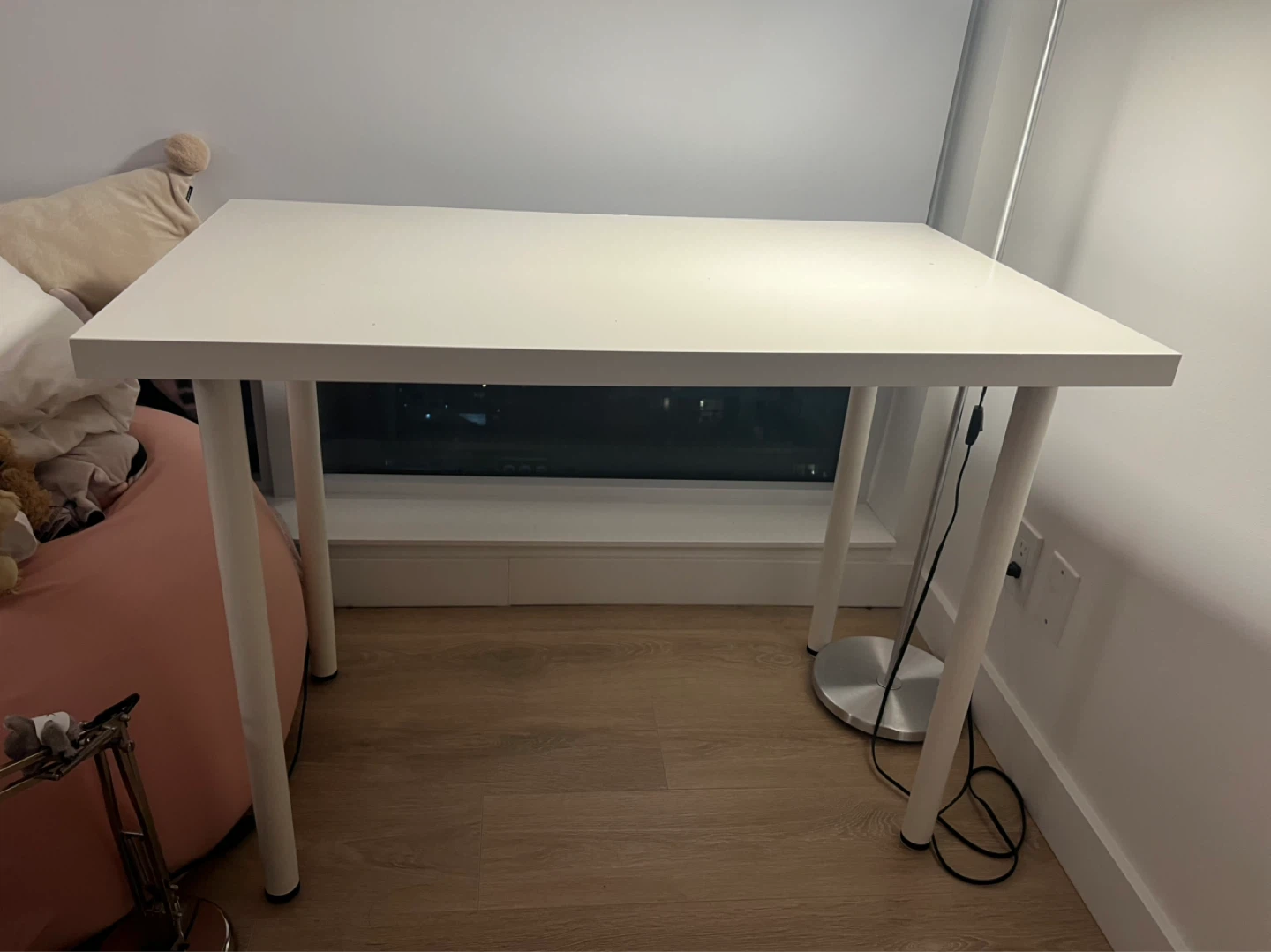 IKEA LINNMON / ADILS White Table - photo 3