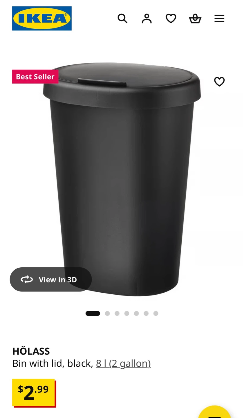 IKEA dustbin NEW