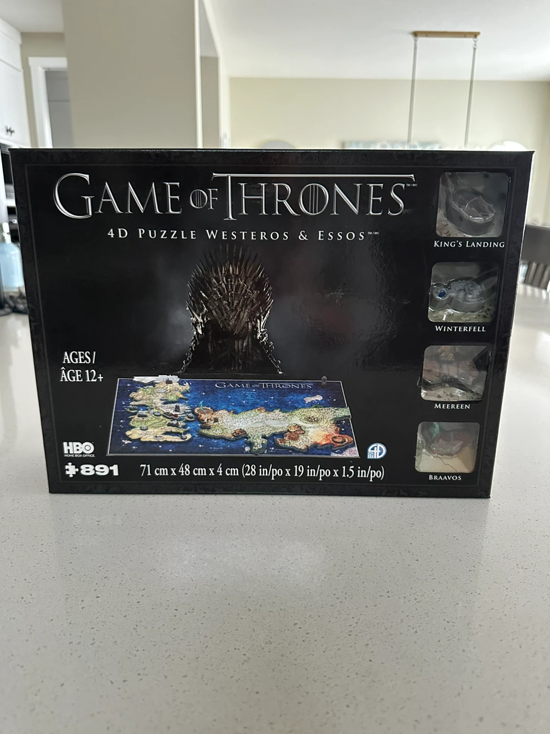 *Moving Sale* Game of thrones 4D puzzle