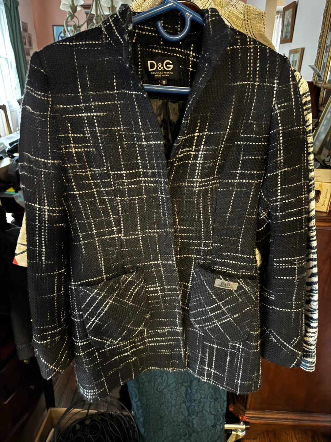 D&G authentic vintage (i think i  purchased 2002) tweed Jacket