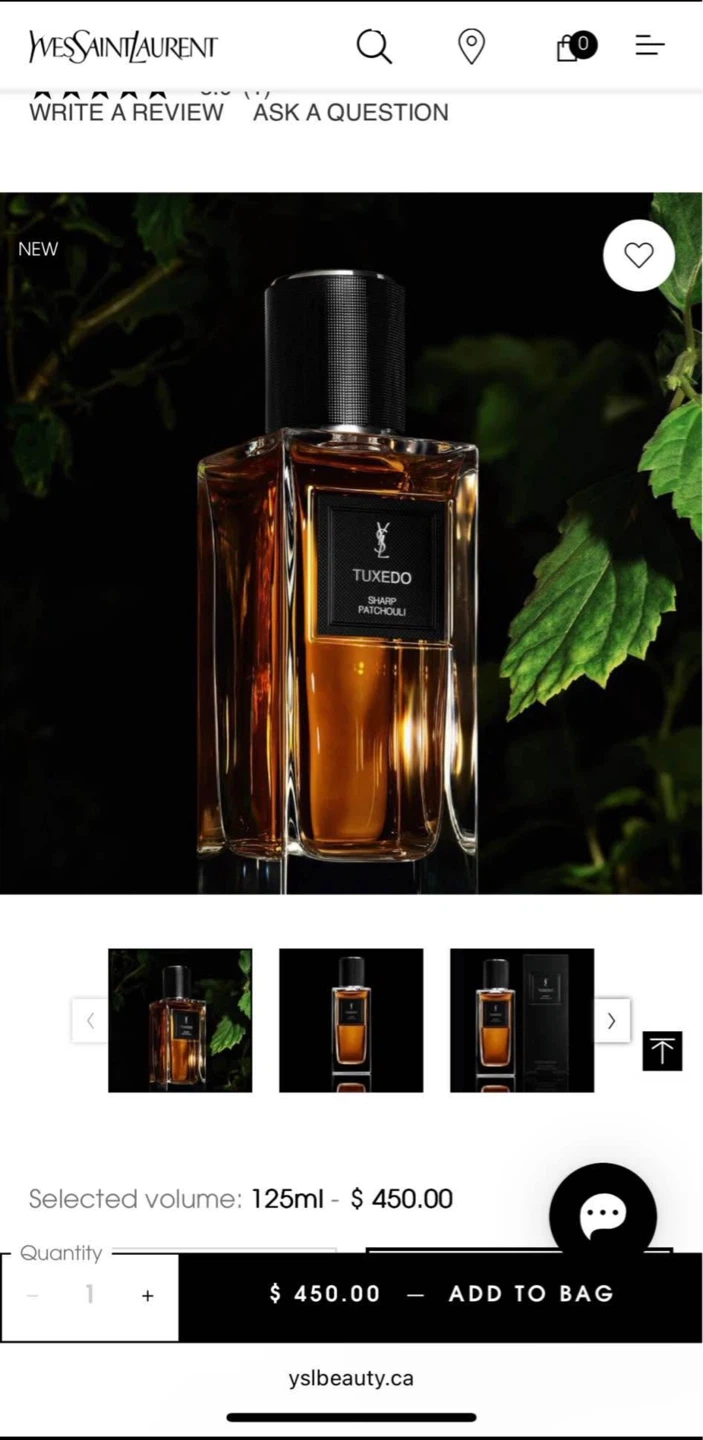 Yves Saint Laurent Tuxedo Eau de Parfum 125ml - photo 4