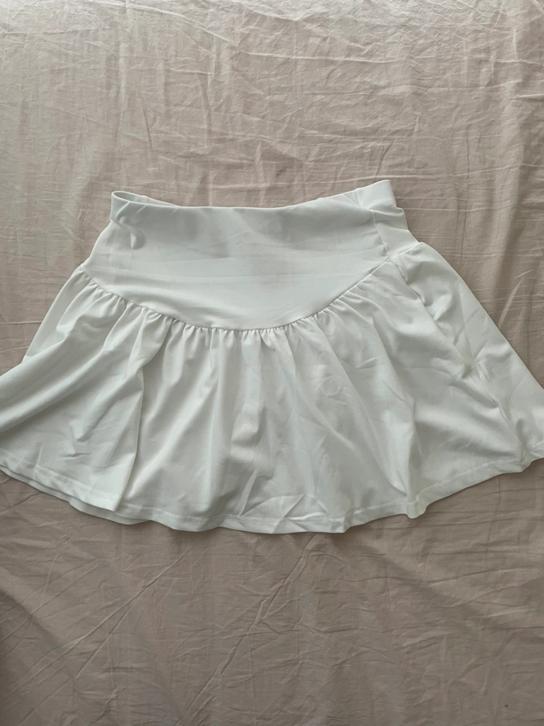 White mini Skirt