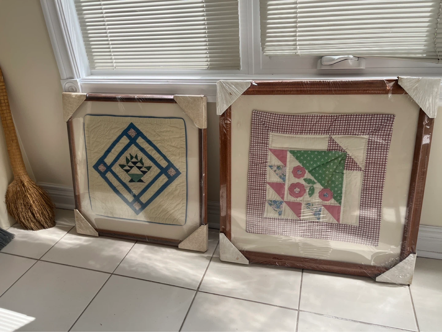 Framed Quilted Wall Art - Set of 4 - photo 2