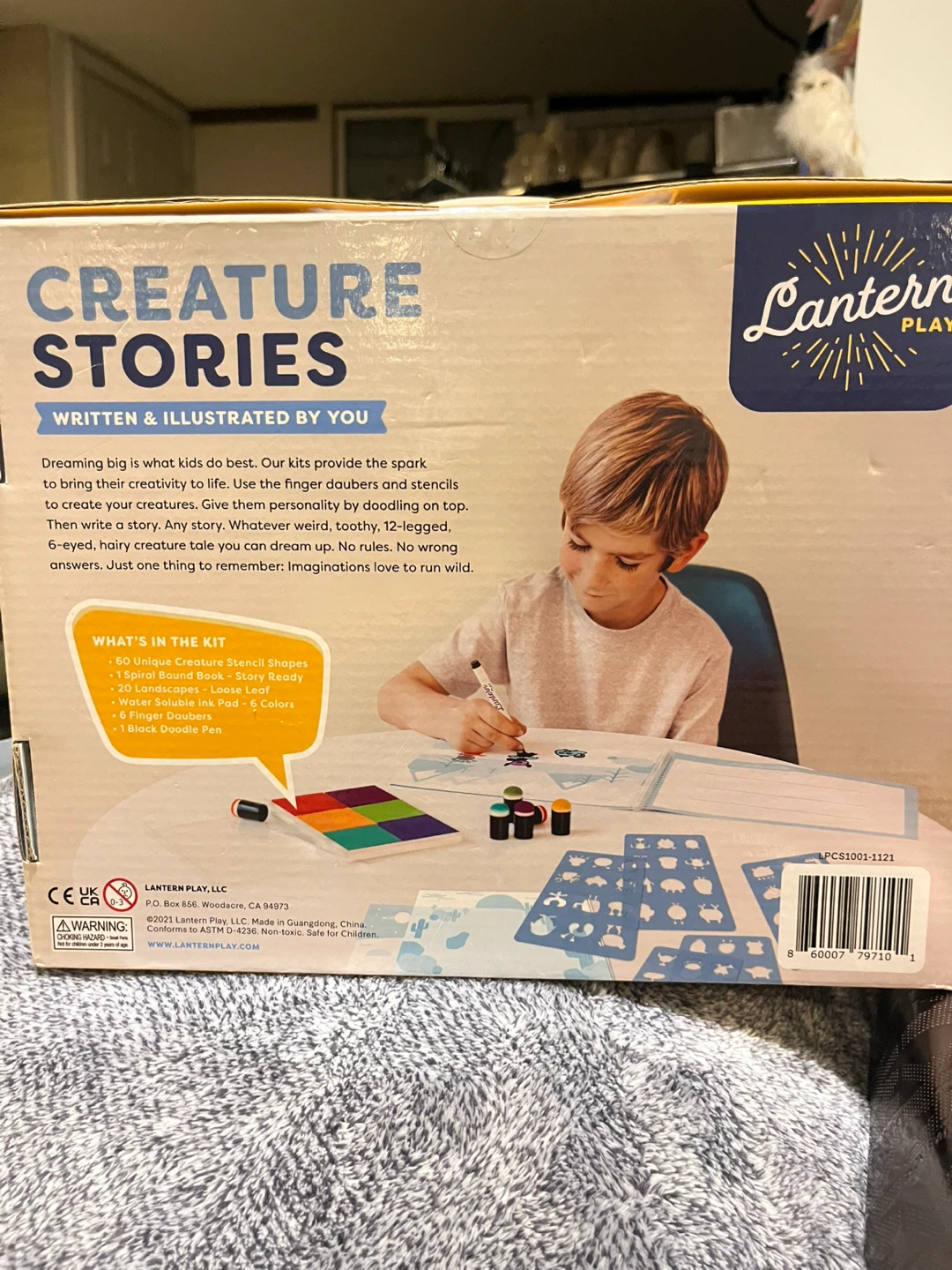 Lantern Play Creature Stories Kids Creativity Kit - photo 2