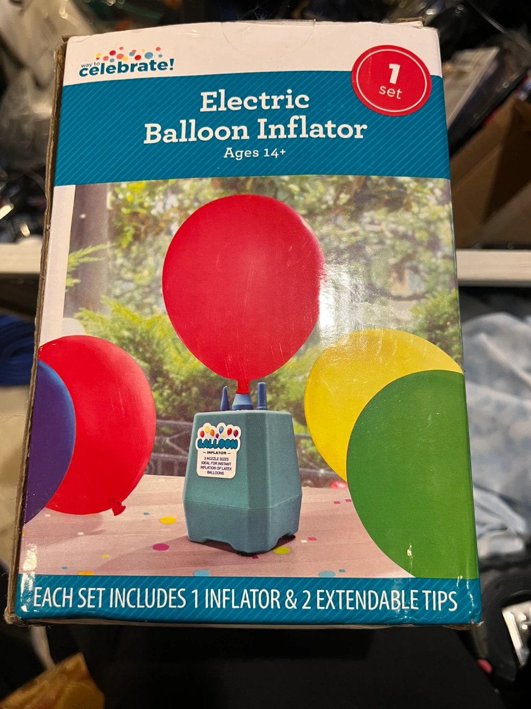Celebrate Electric Balloon Inflator