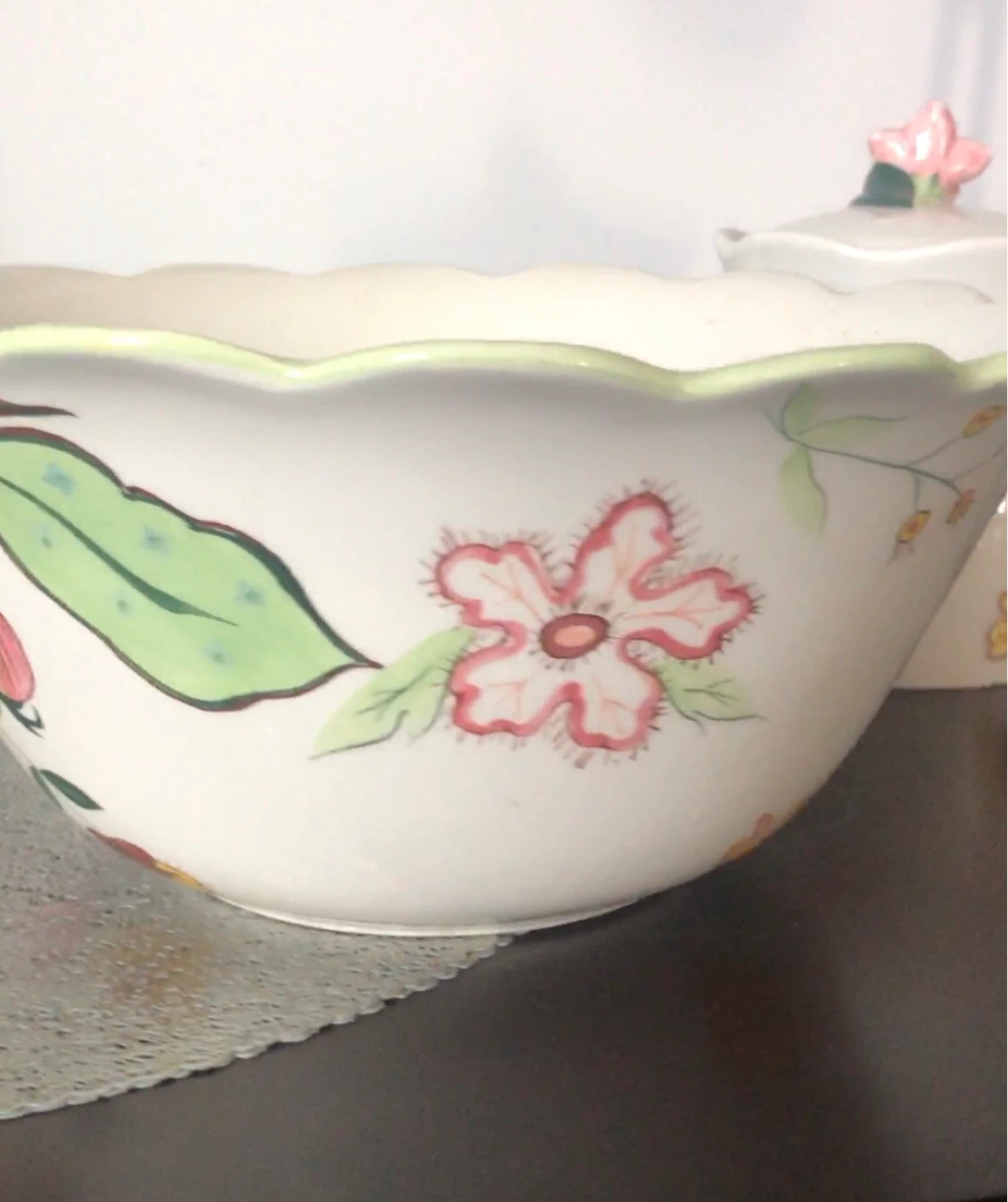 2 pcs NEW Floral dishes from Home sense - photo 2