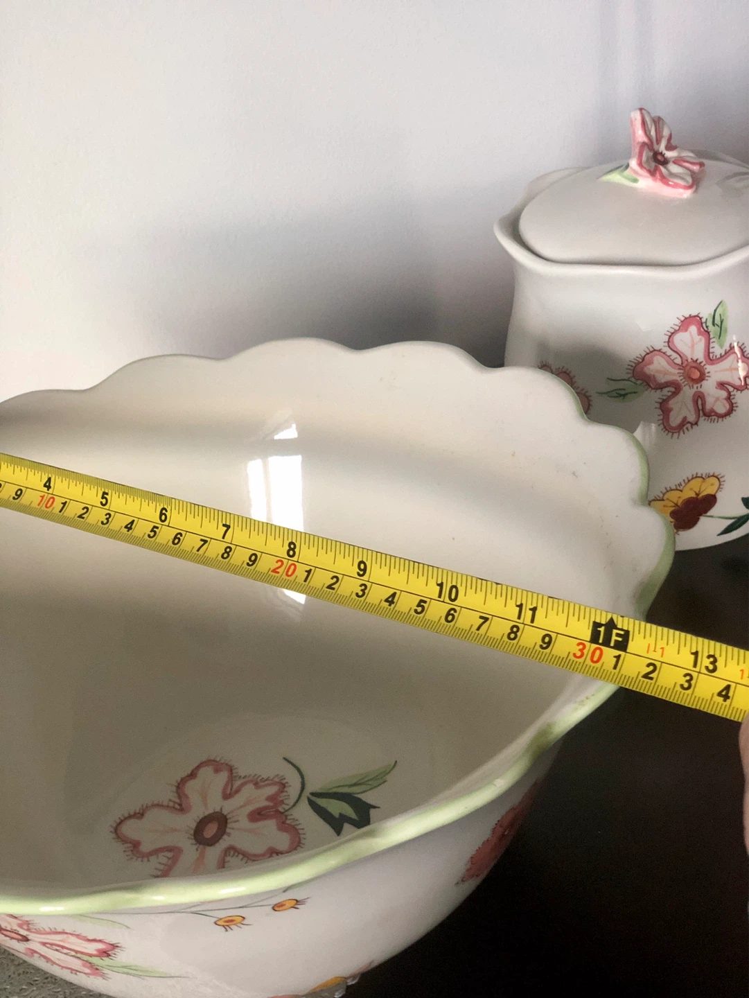 2 pcs NEW Floral dishes from Home sense - photo 3