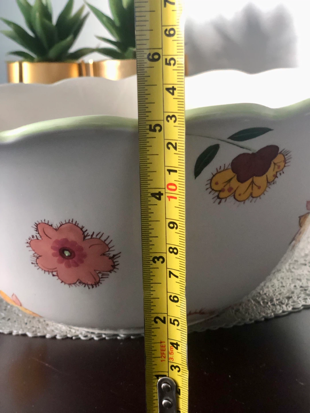 2 pcs NEW Floral dishes from Home sense - photo 5