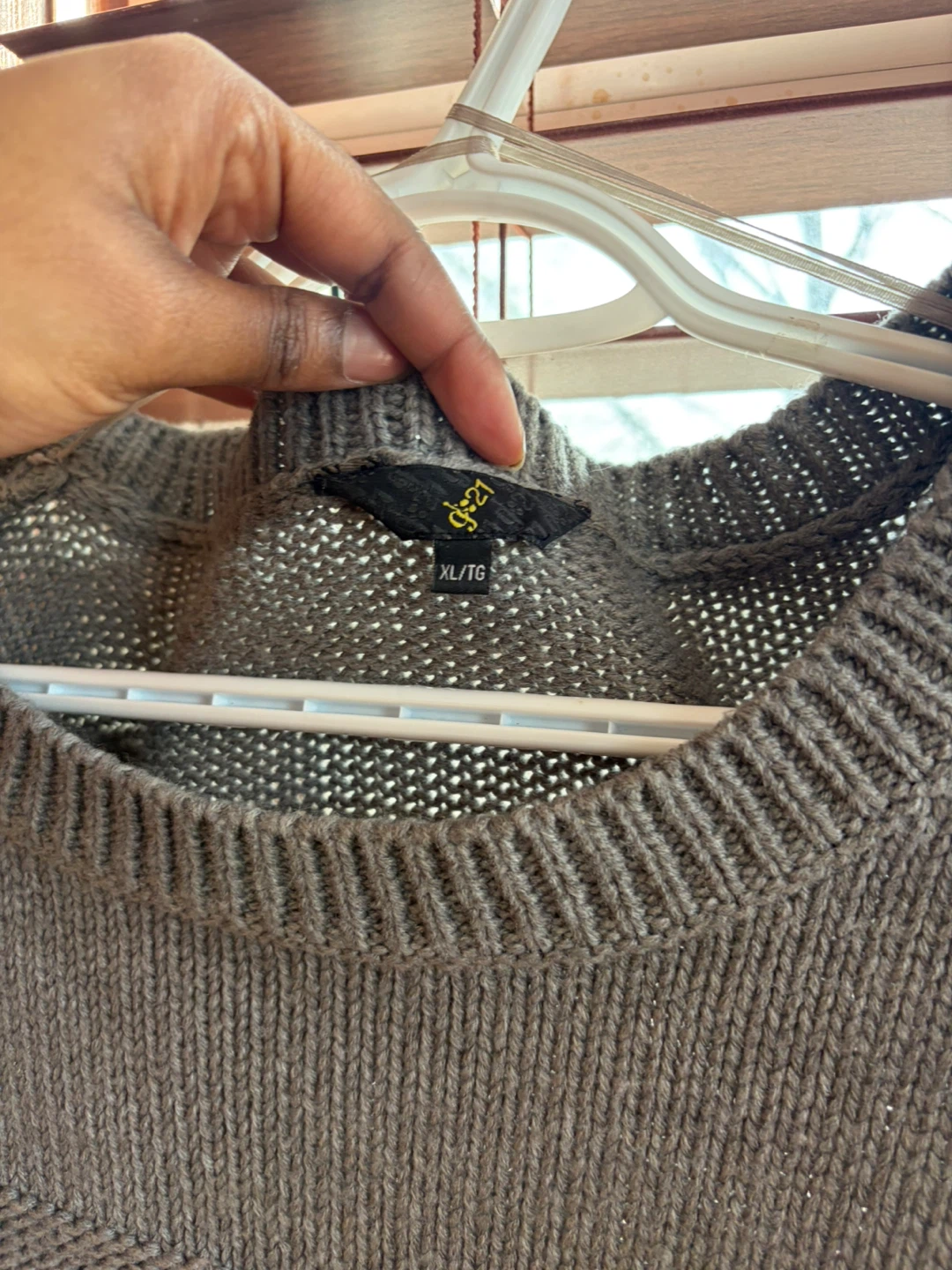 Grey Cropped Sweater - photo 3