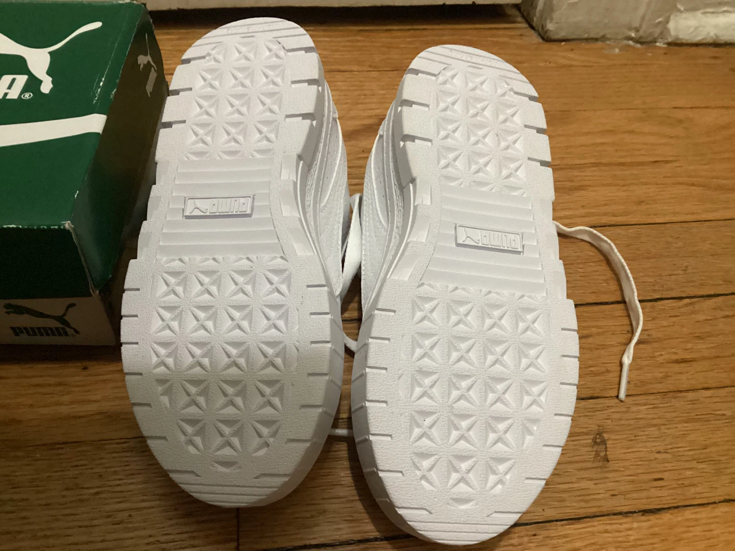 2C Puma Mayze LTH PS White Youth Sneakers Size 2C - photo 2
