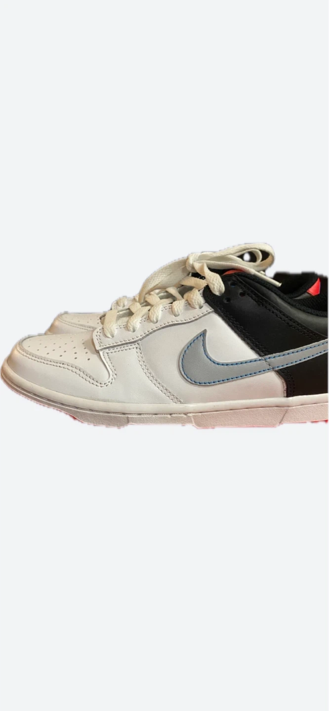 Nike Dunk Low White Black Red - photo 5
