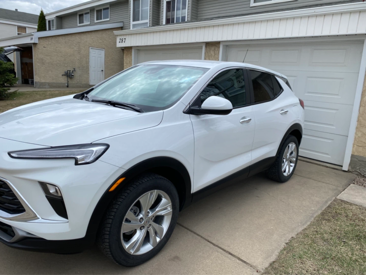 White Buick Encore GX AWD (still under warranty)