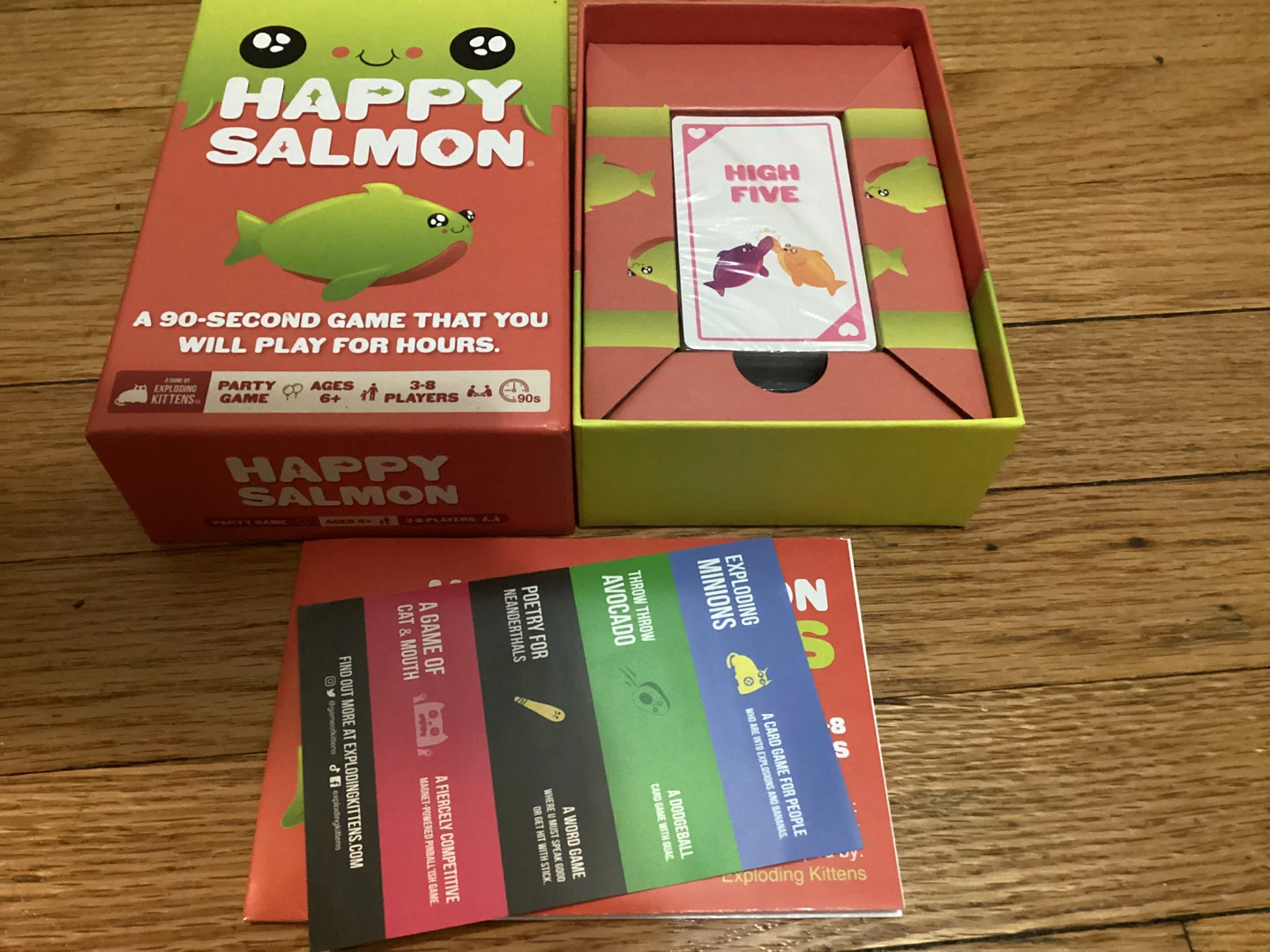 Happy Salmon Card Game