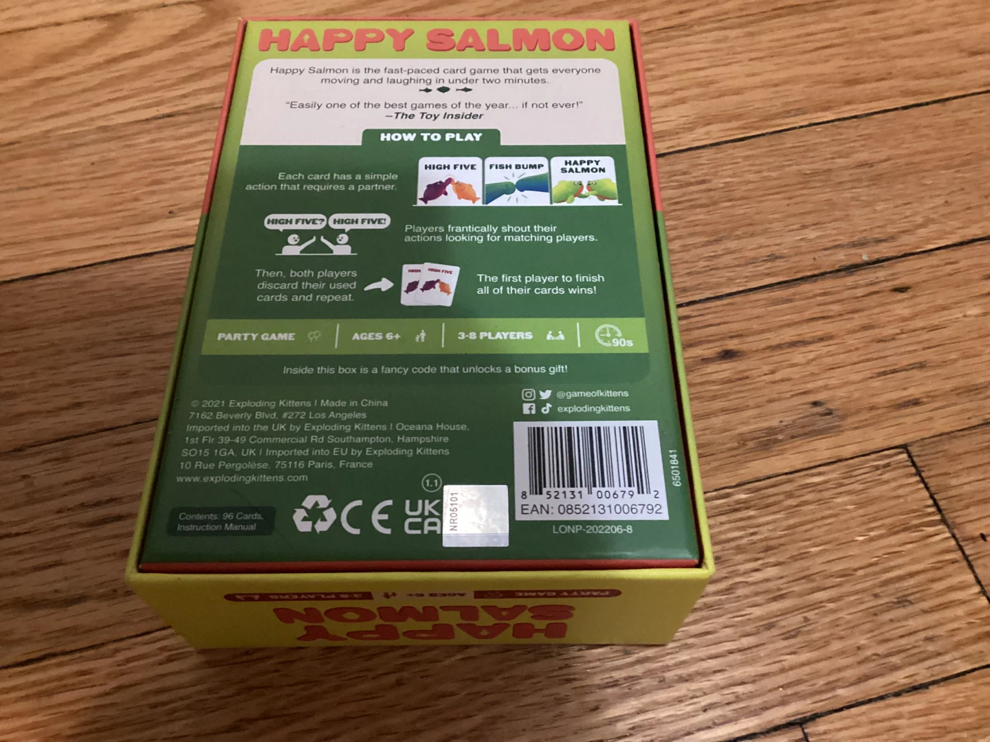 Happy Salmon Card Game - photo 2