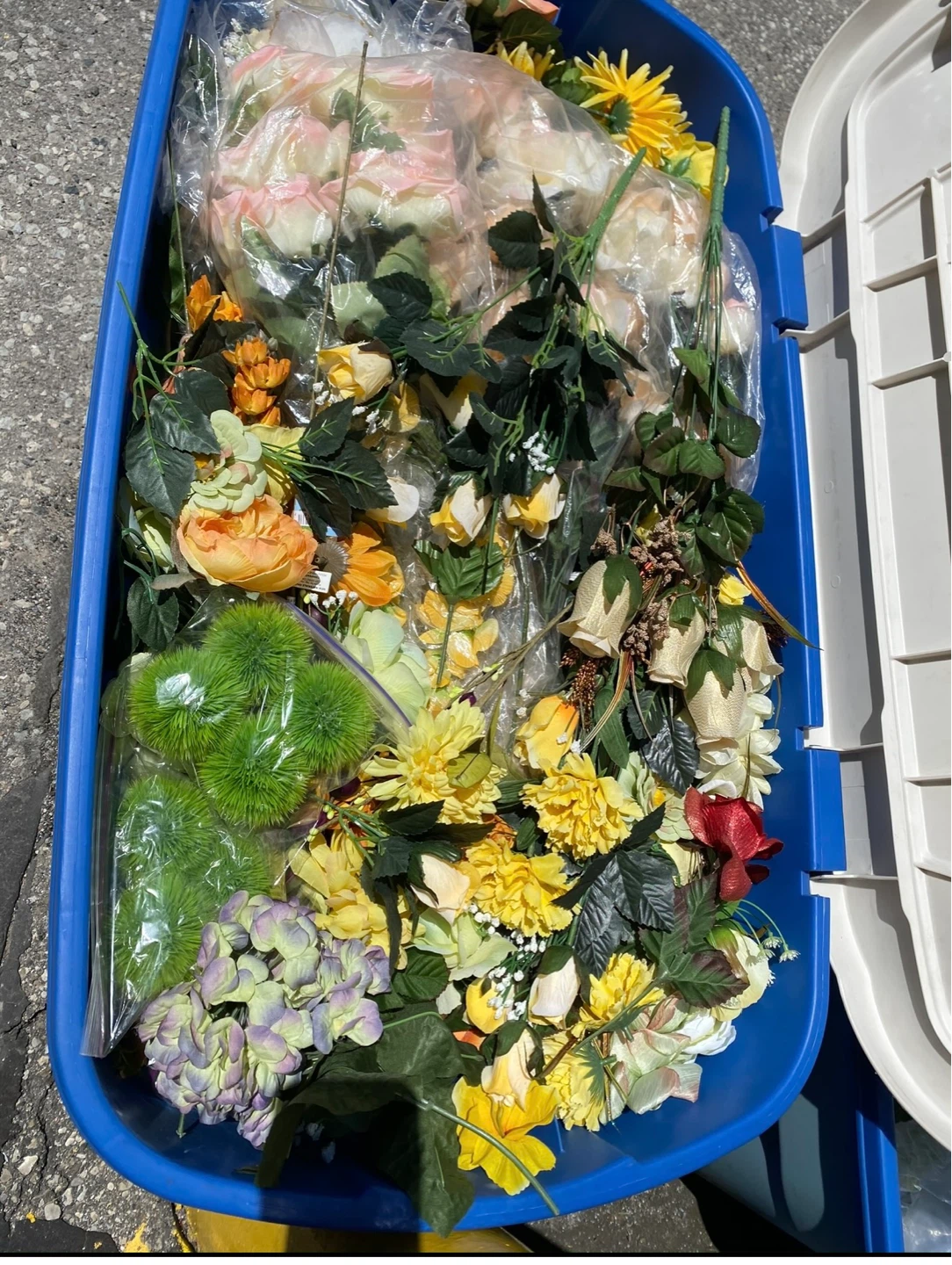 Assorted Artificial Flowers Collection