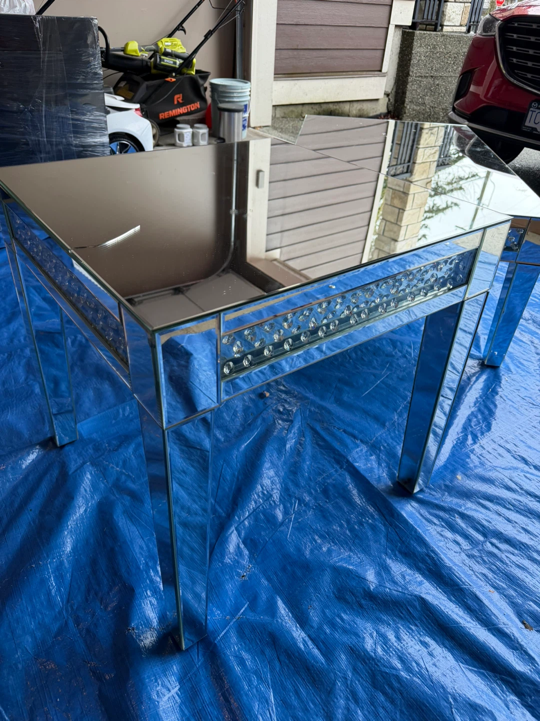Free Mirrored Tables Coffee Table Side Table - photo 4