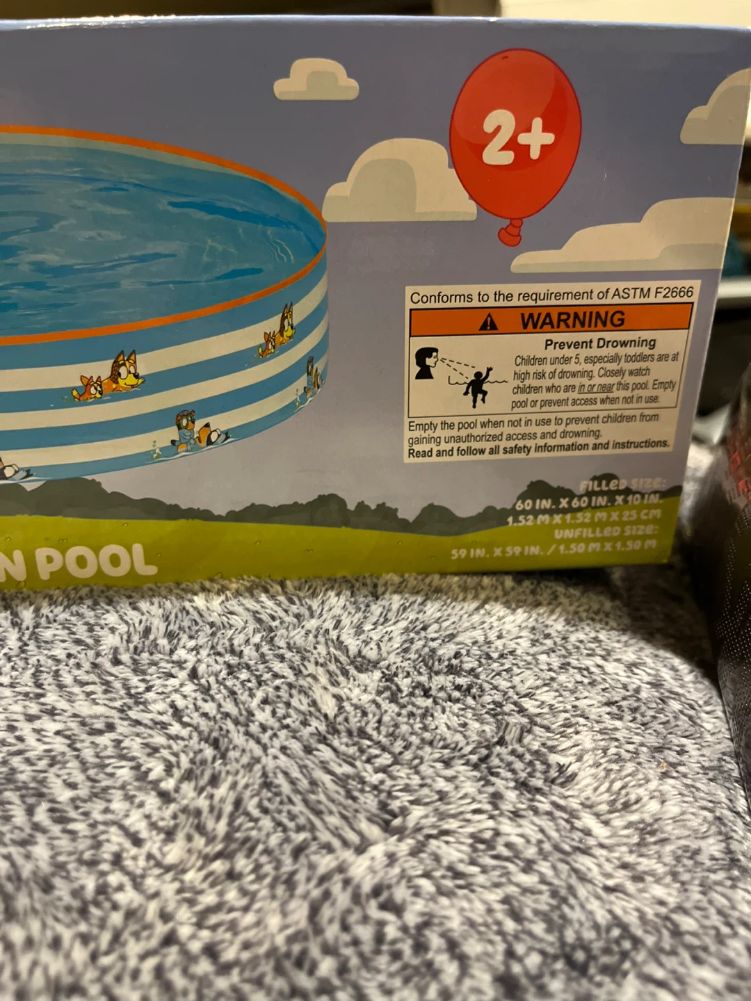 Bluey Fill 'n Fun Pool - photo 2