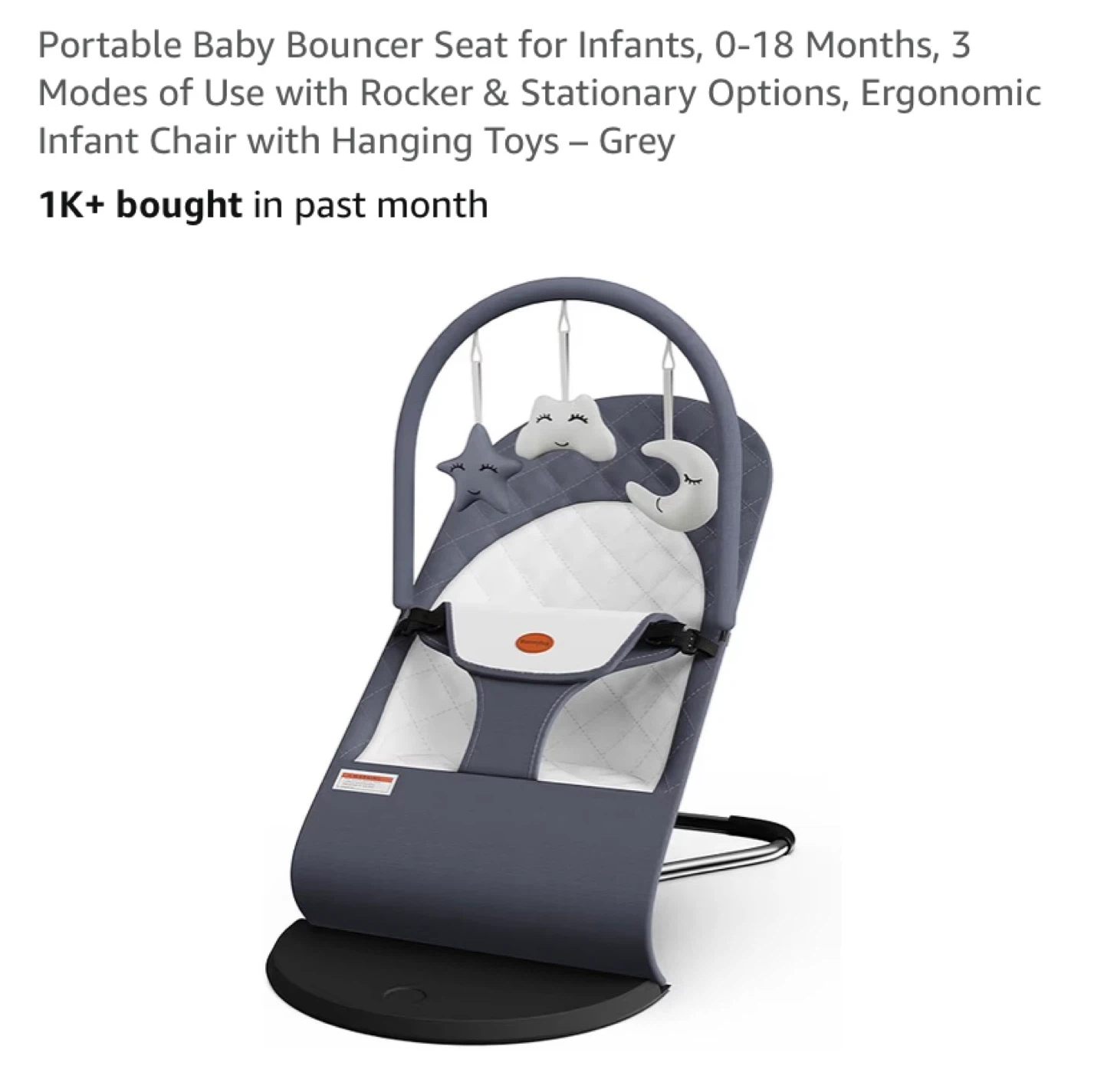 New Portable Baby Bouncer Seat