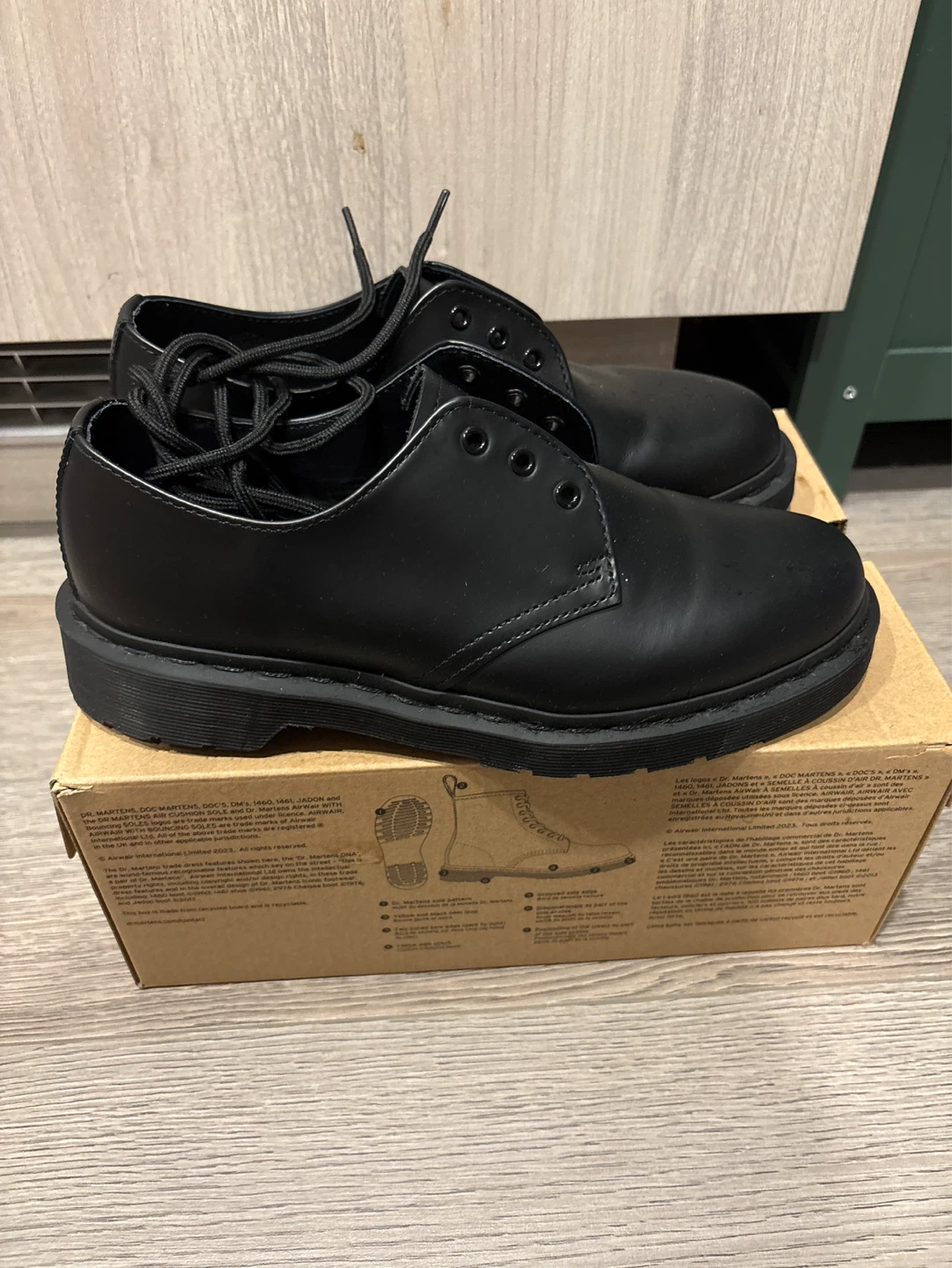 Dr. Martens 1461 Mono Smooth Leather Shoes