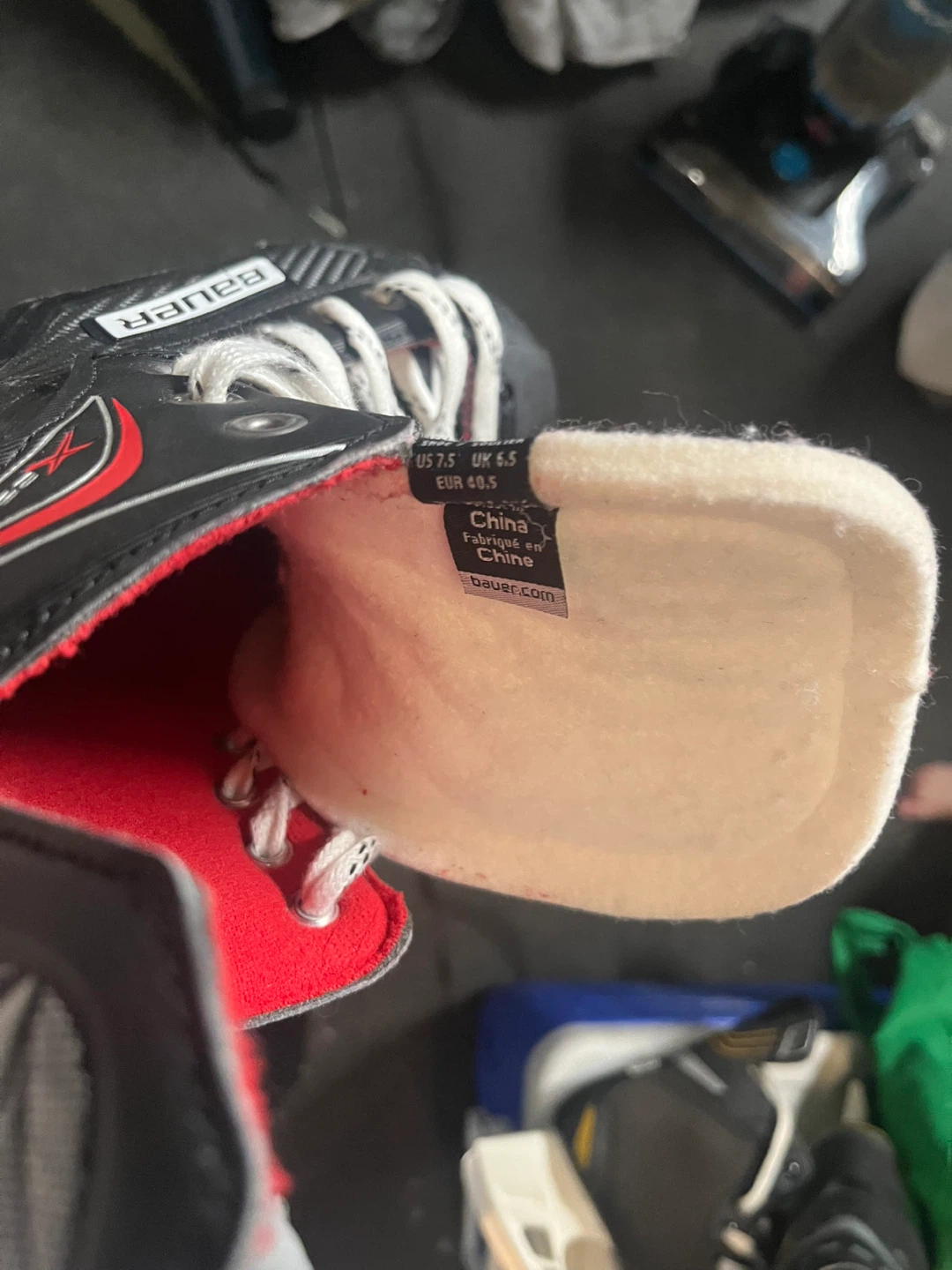 Bauer Vapor X2.7 Hockey Skates - Size US 7.5 - photo 2