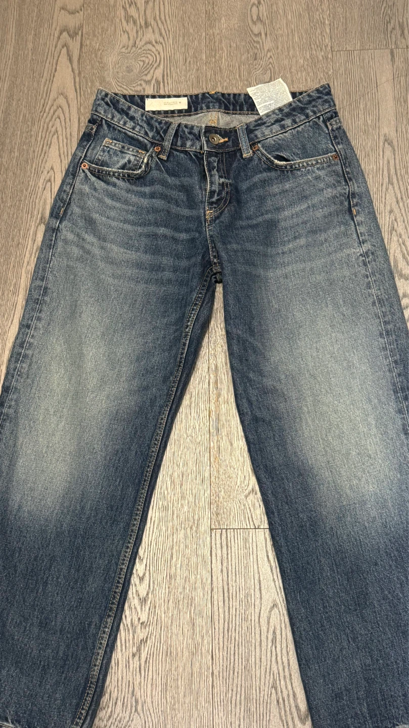 Zara crop jeans