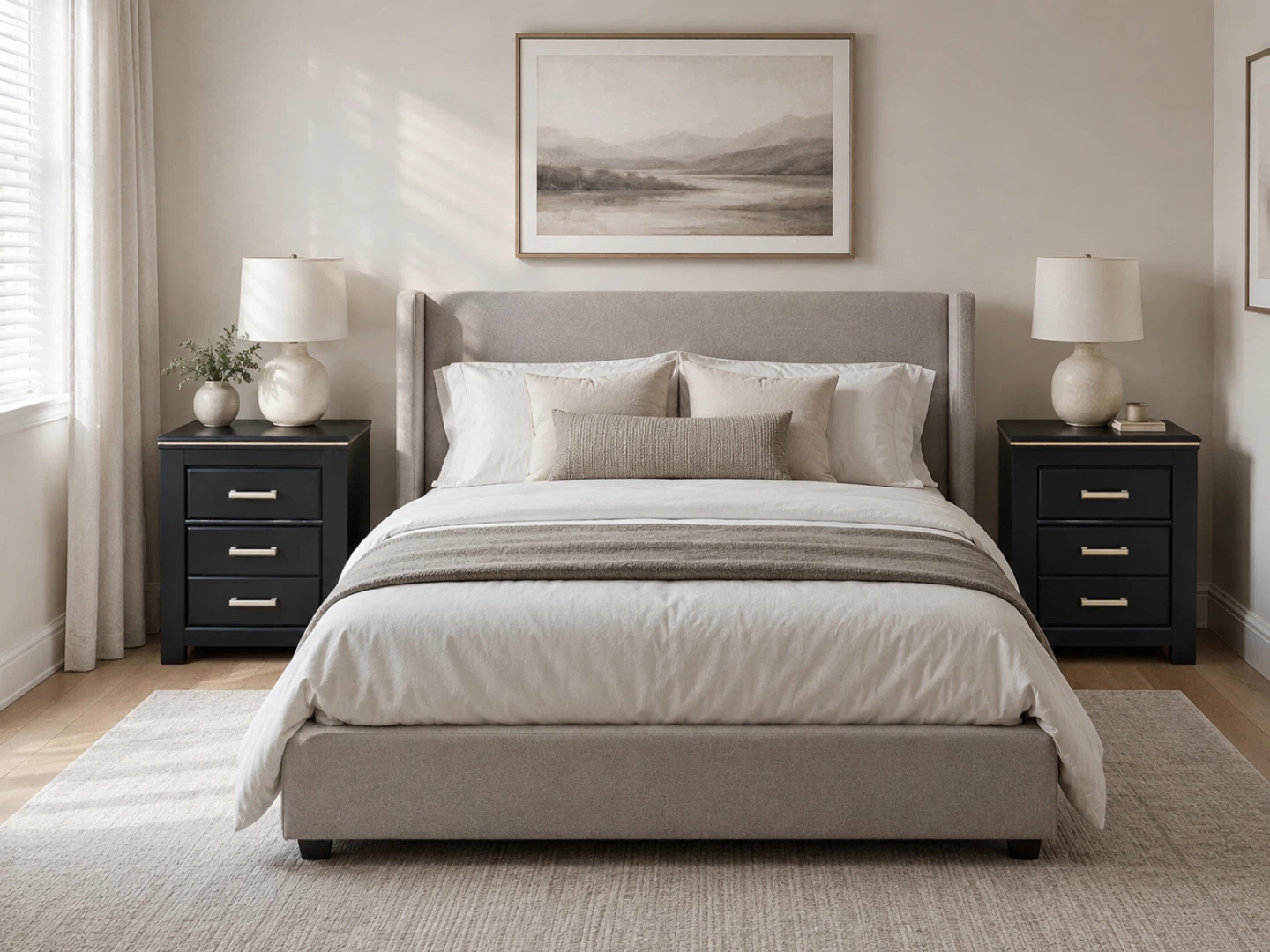 King Size Nightstand Set - photo 3
