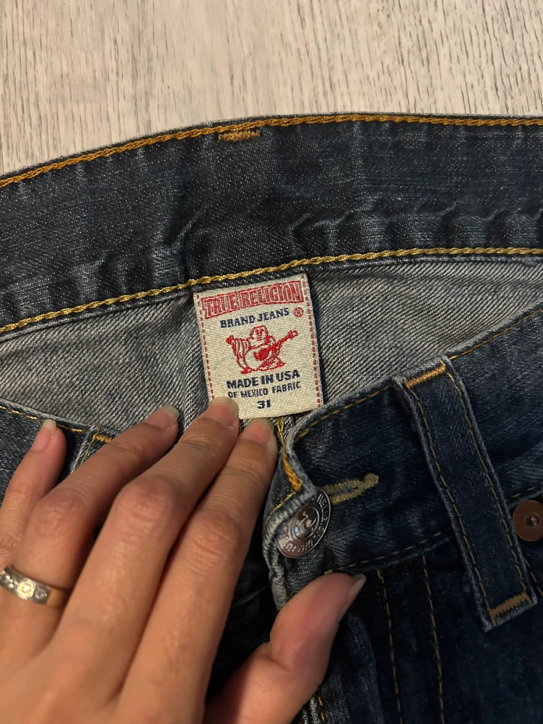 True Religion Straight Section Jeans - photo 2